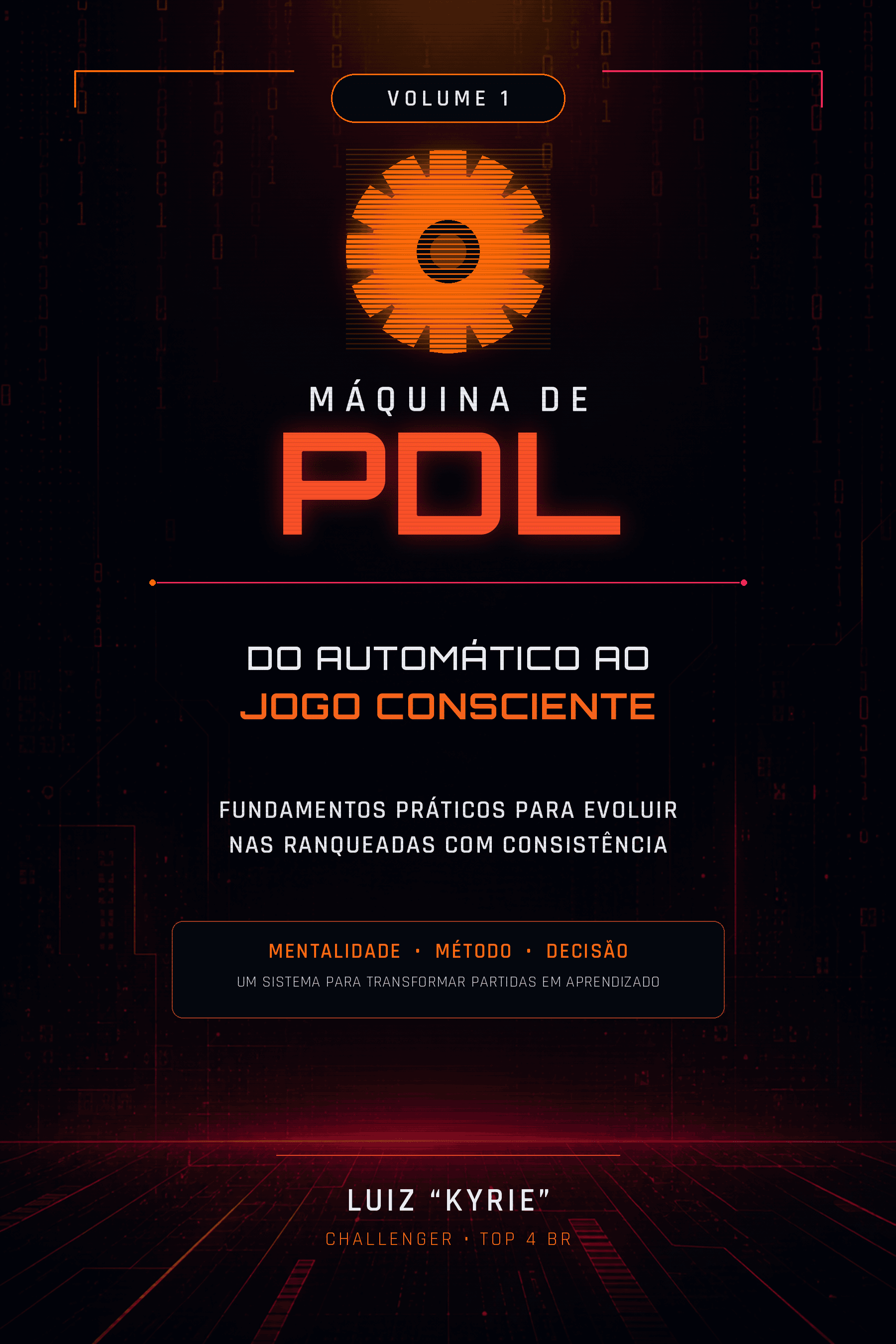 Capa do e-book Máquina de PDL — Volume 1: Do automático ao jogo consciente